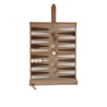 Personalized Travel Backgammon Board