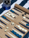 Travel Backgammon Board - Nantucket