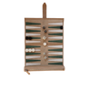 Personalized Travel Backgammon Board