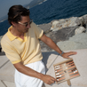 Travel Backgammon Board - St Tropez